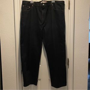 NWOT Mens Levi’s 550 relaxed fit size 44 x 29 black